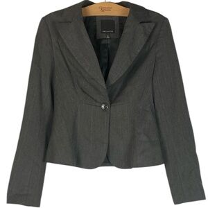 The Limited Button Up Collared Dress Jacket In Size 6